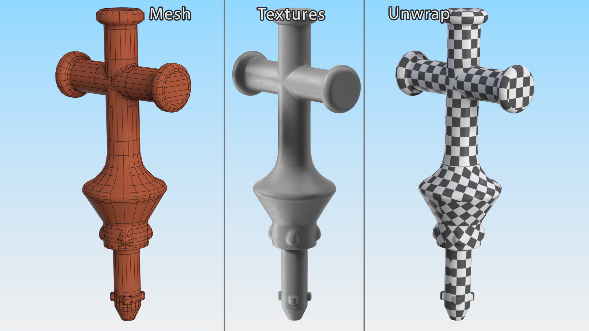 3D model Plastic Bollard Dock