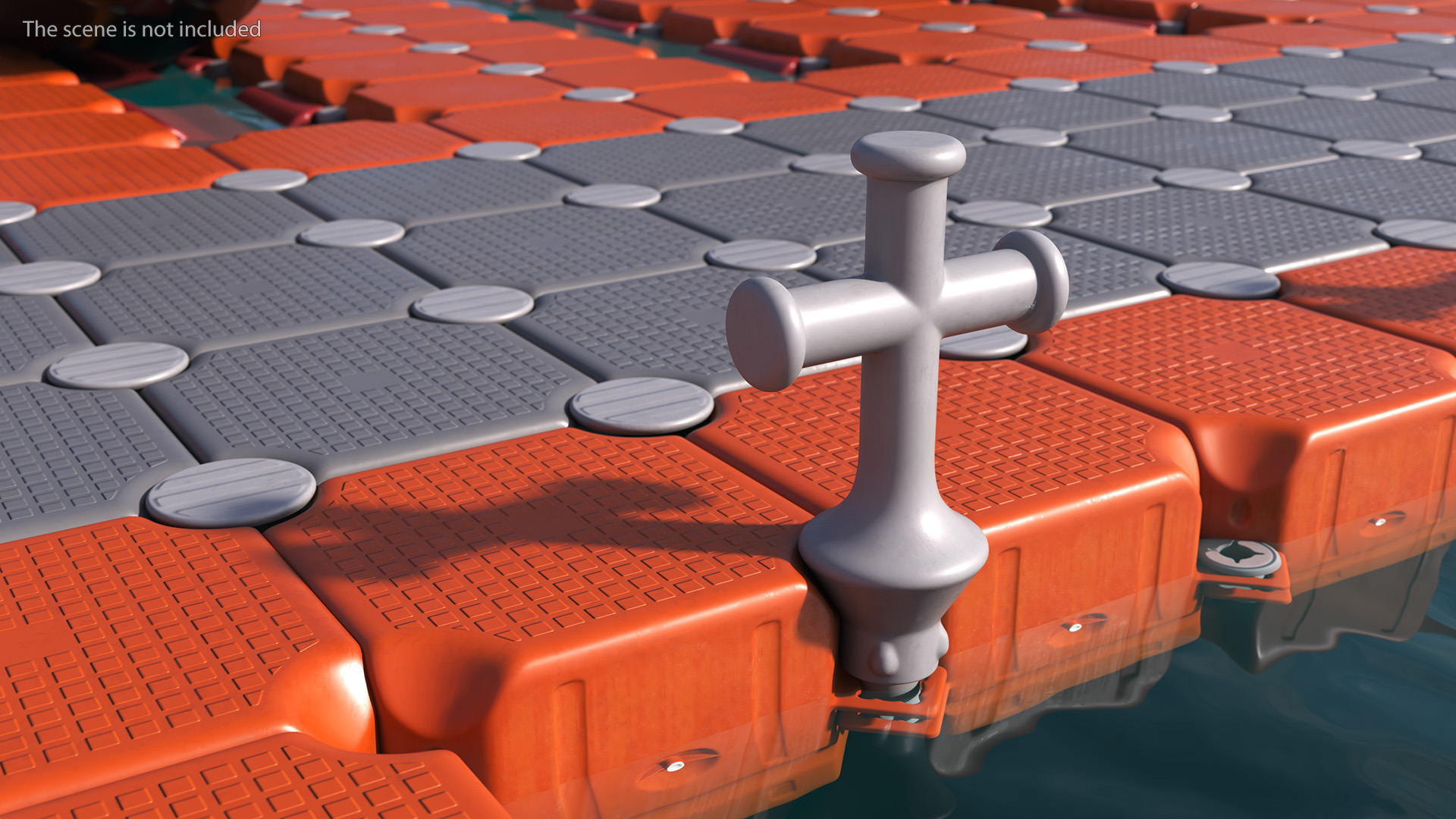 3D model Plastic Bollard Dock