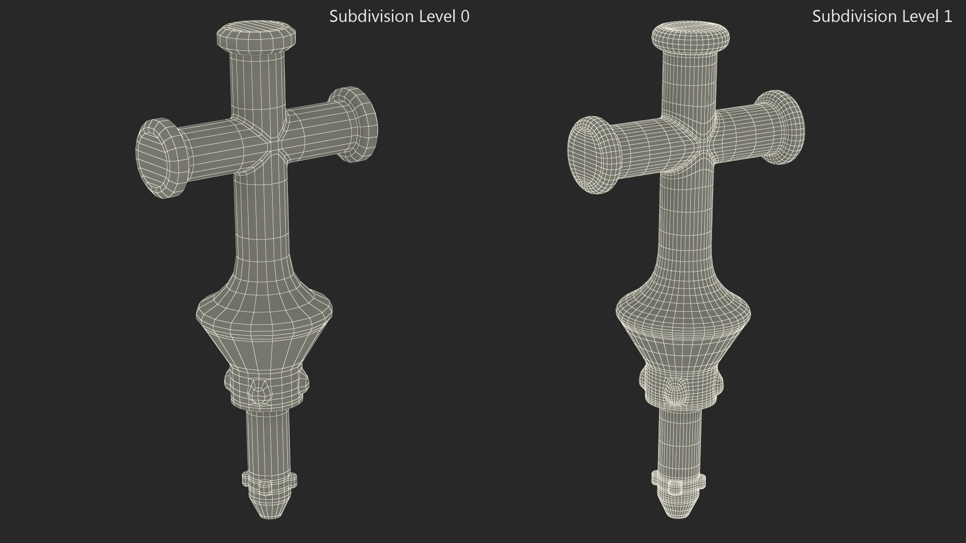 3D model Plastic Bollard Dock