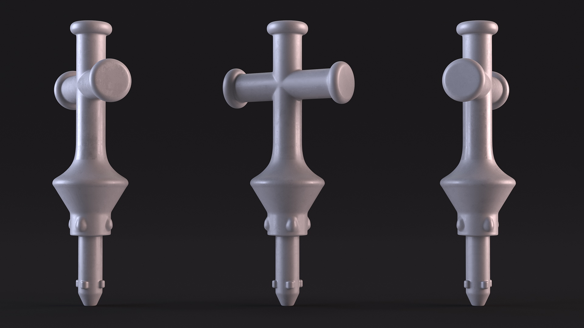 3D model Plastic Bollard Dock