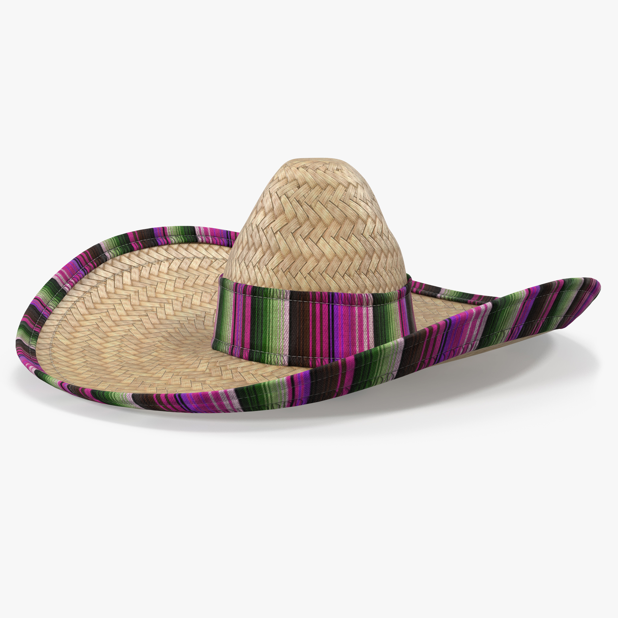 Straw Sombrero, view 3