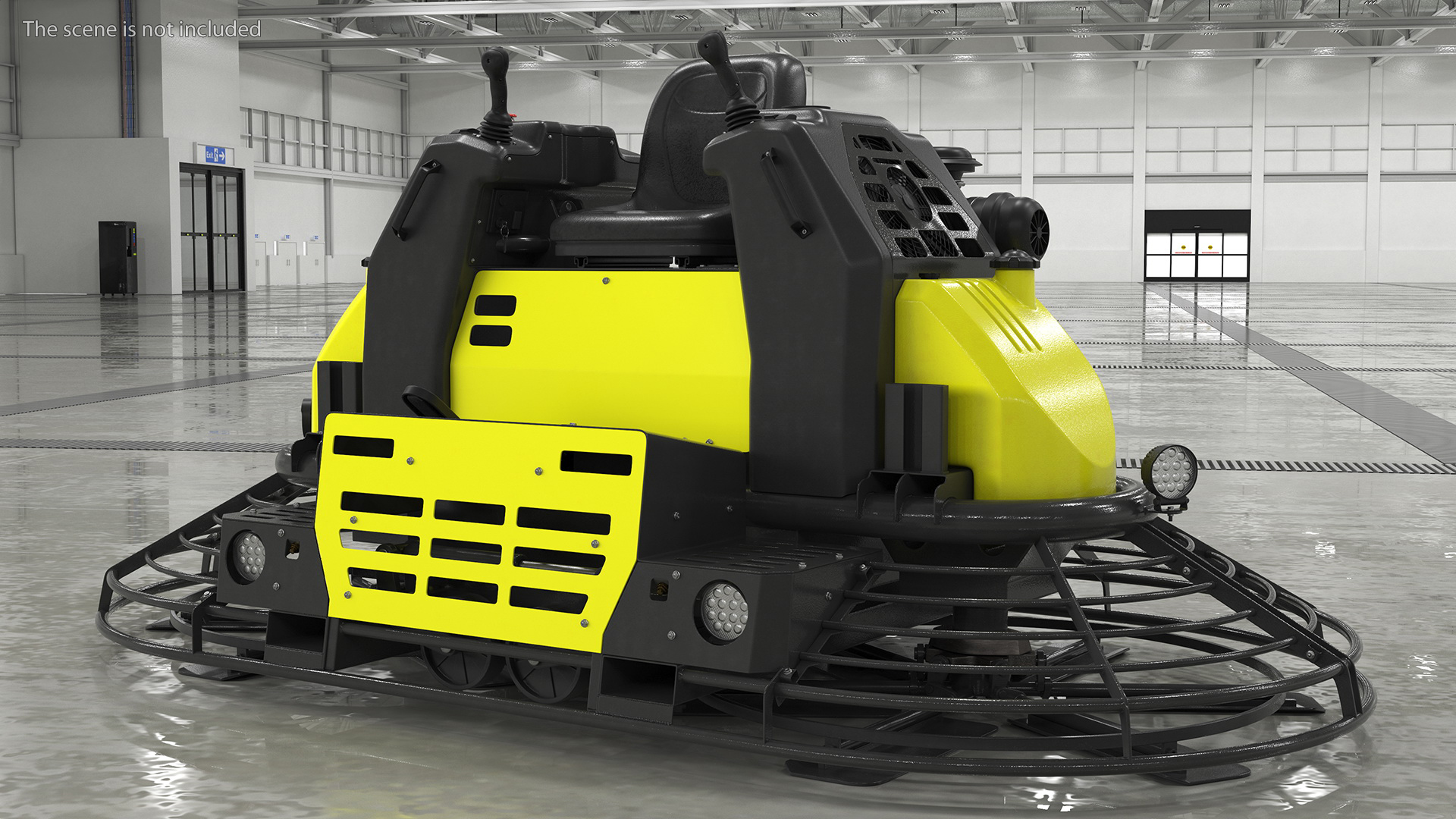 3D Grout Machine model