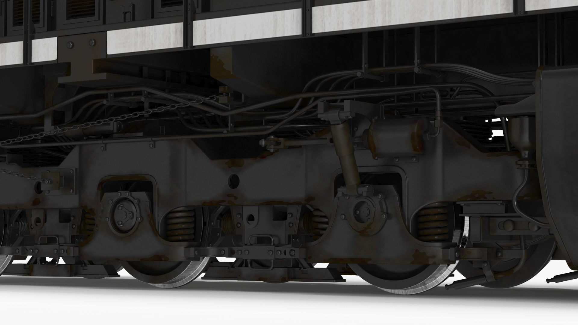 USA Diesel Locomotives 3D