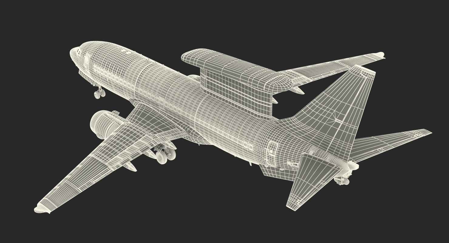 Boeing 737 7ES Peace Eagle Turkish Turkish Air Force 3D