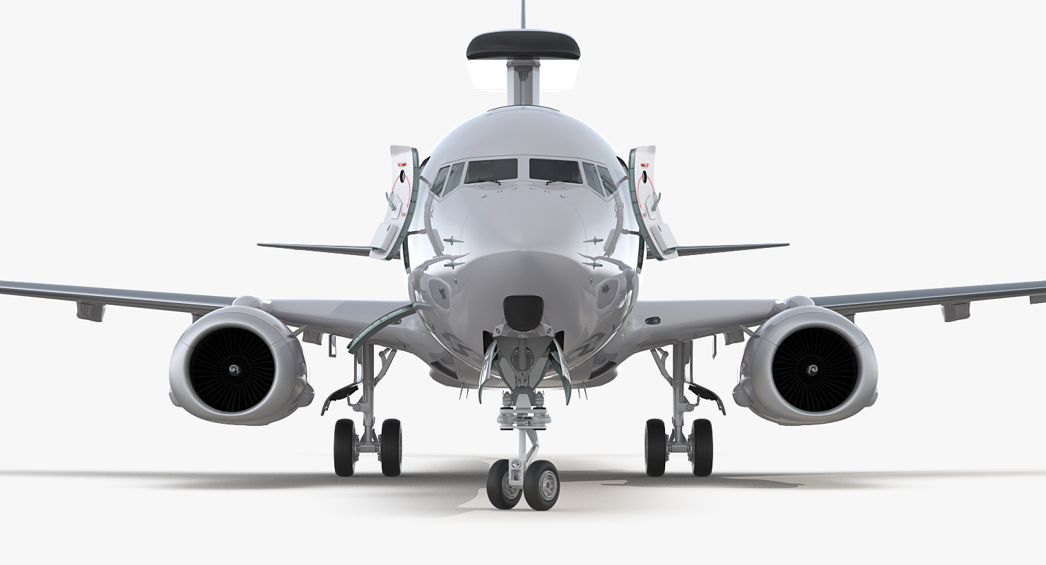 Boeing 737 7ES Peace Eagle Turkish Turkish Air Force 3D