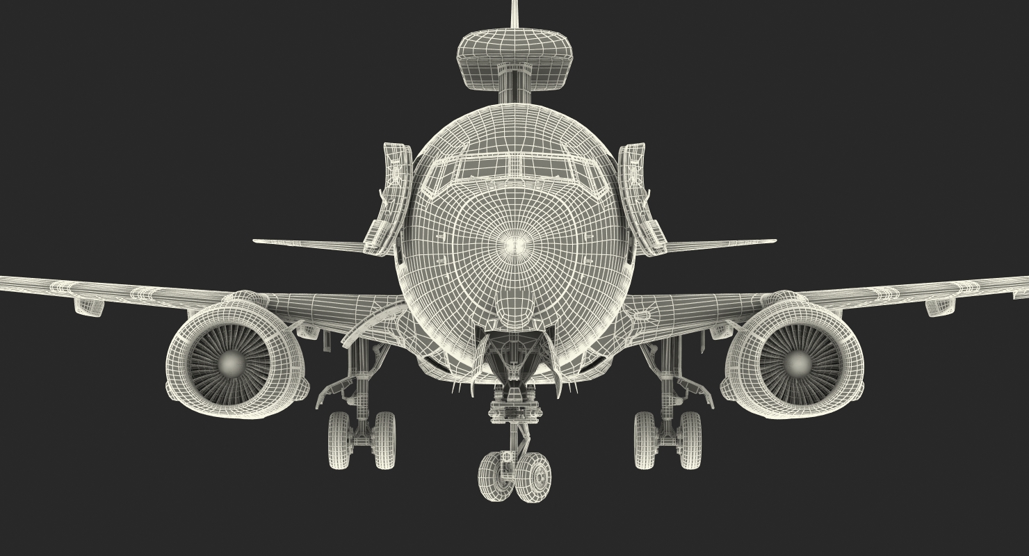 Boeing 737 7ES Peace Eagle Turkish Turkish Air Force 3D