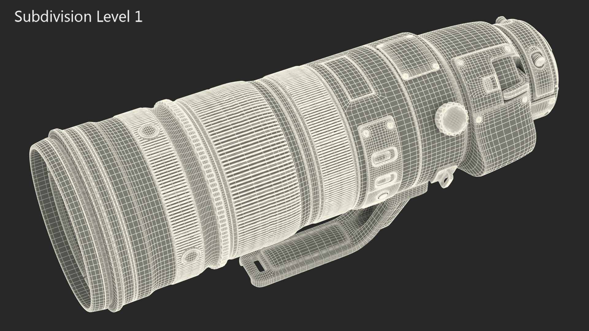 Canon Lens EF 200 400mm Extender 3D