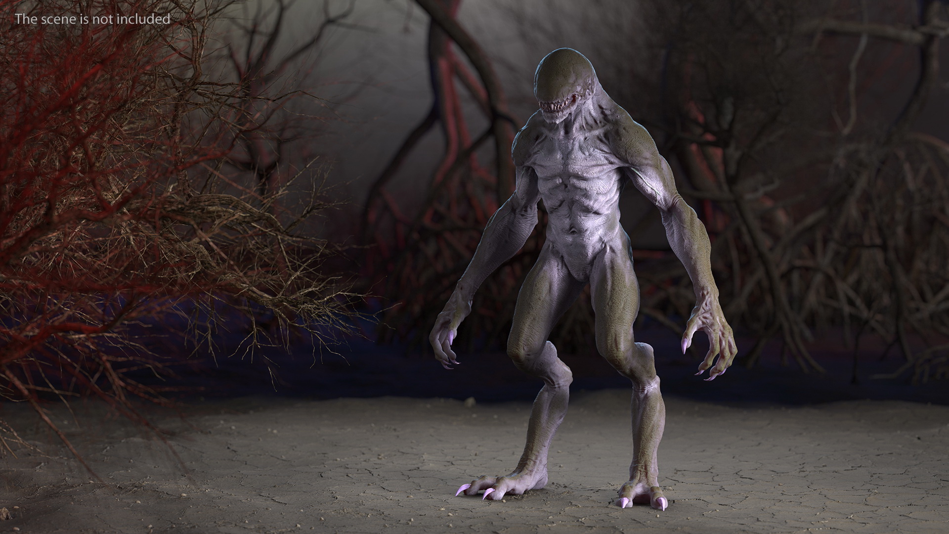 3D Monster Beast model