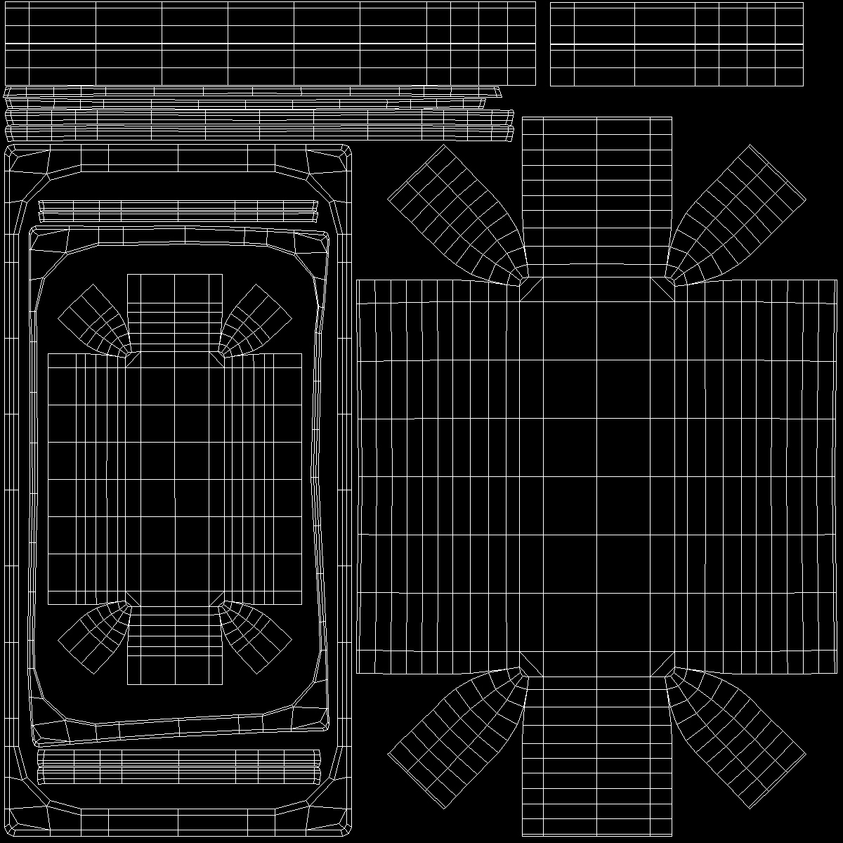 3D model Empty Ice Cream Tray