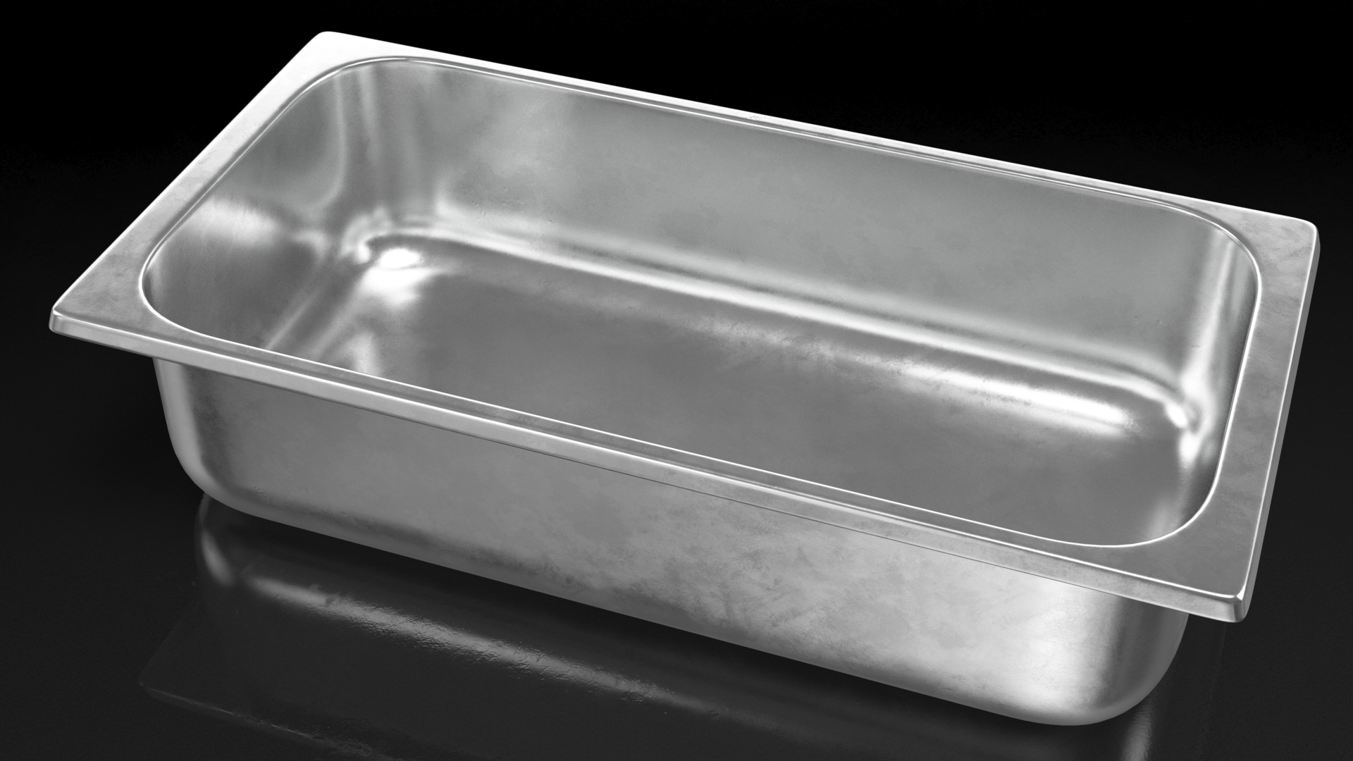 3D model Empty Ice Cream Tray