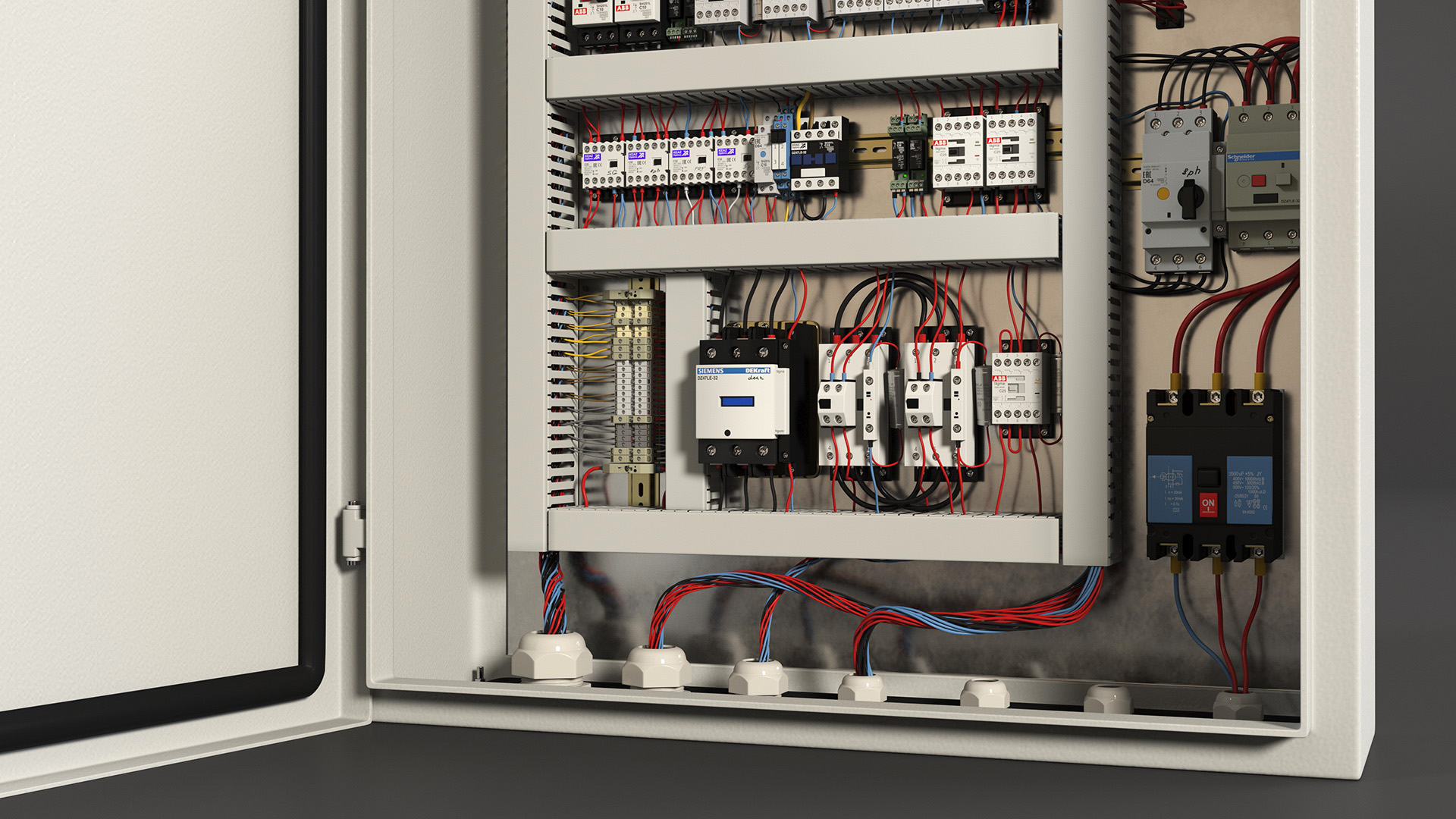3D Electrical Panel