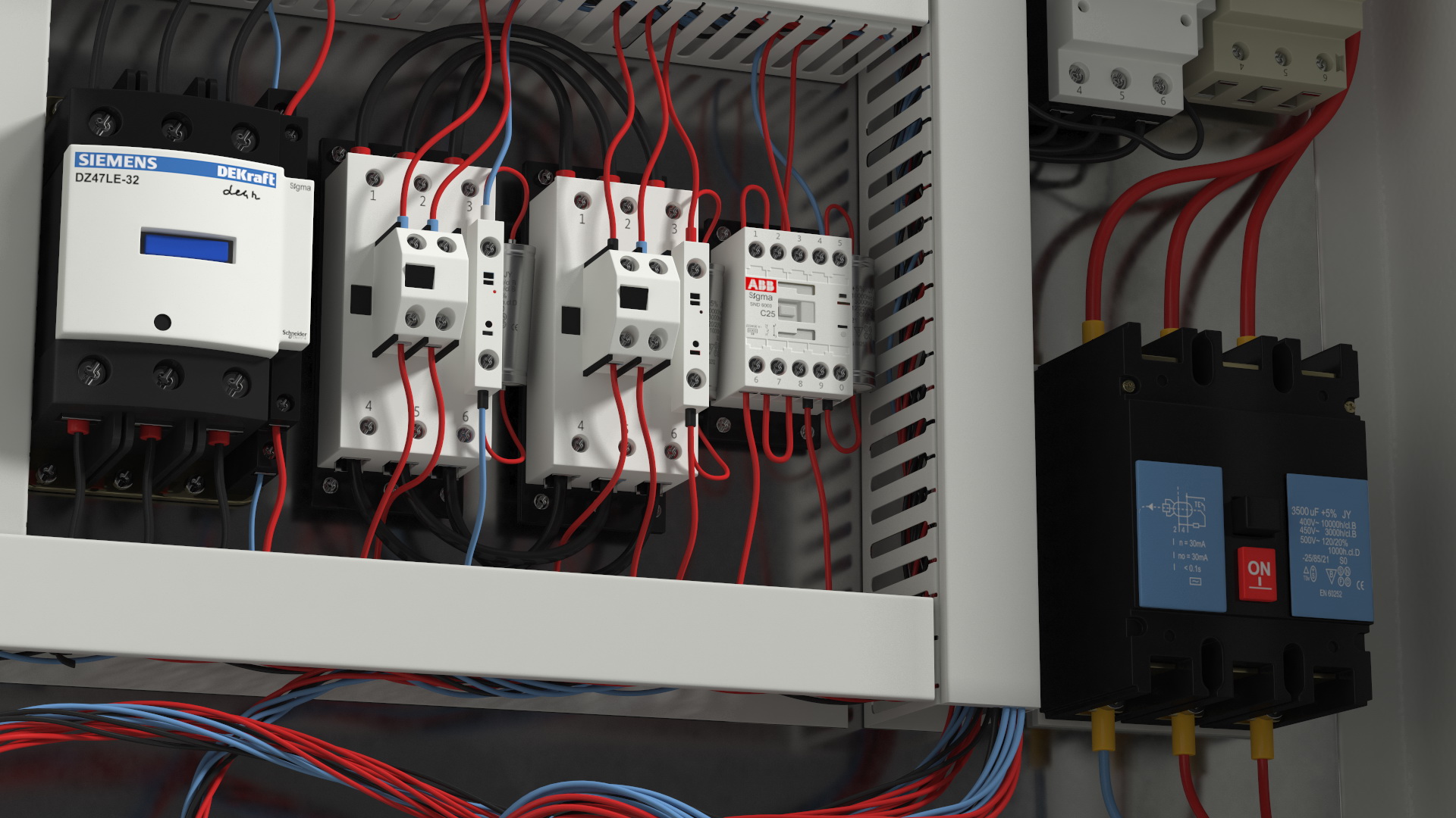 3D Electrical Panel