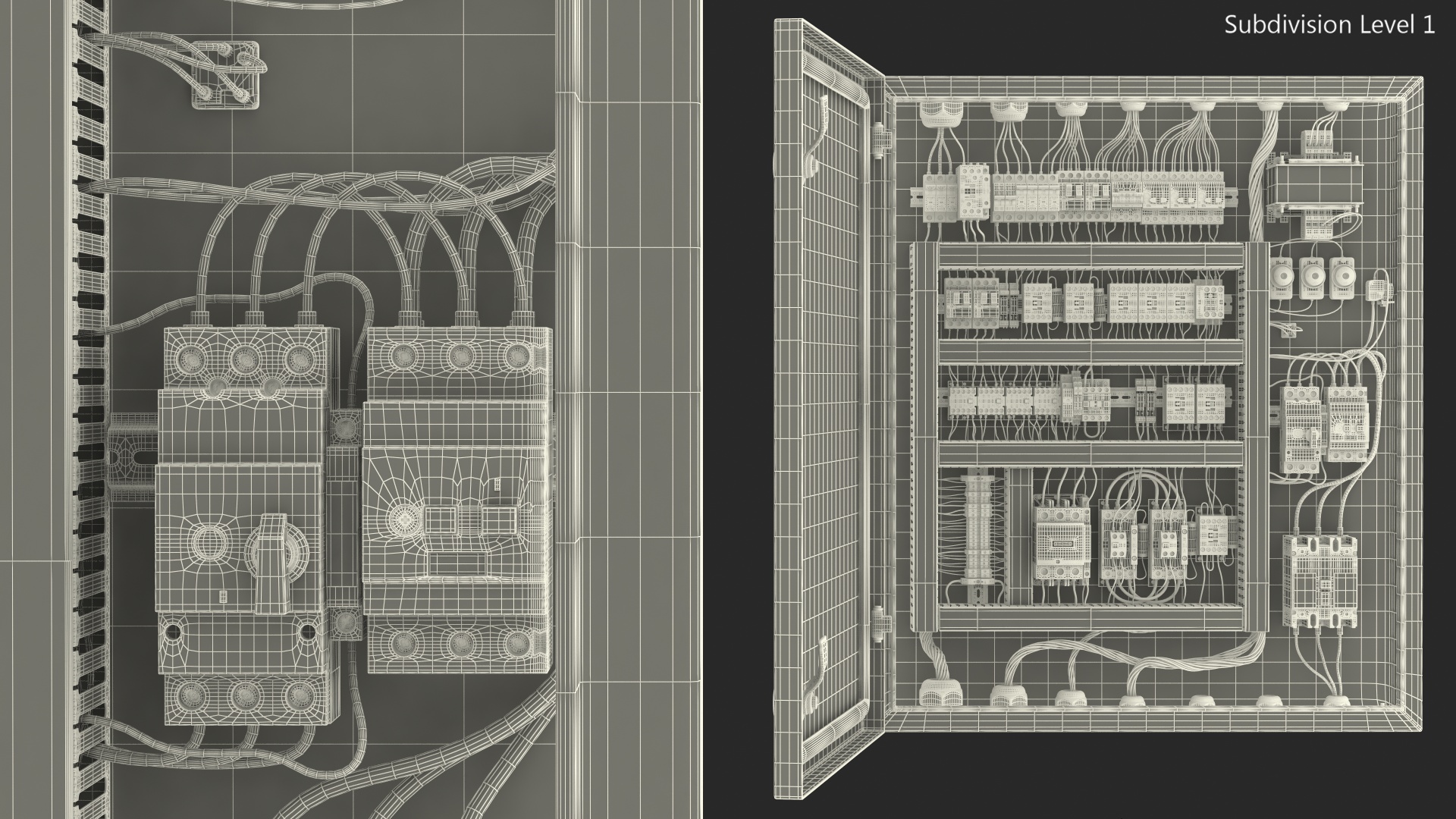 3D Electrical Panel