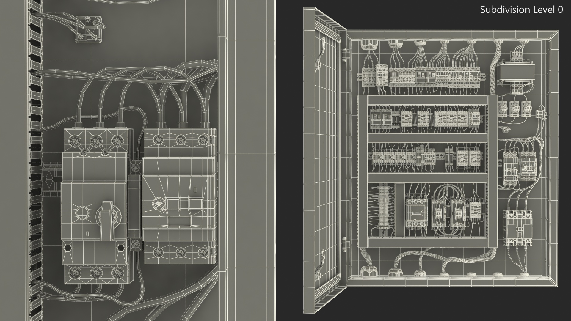 3D Electrical Panel