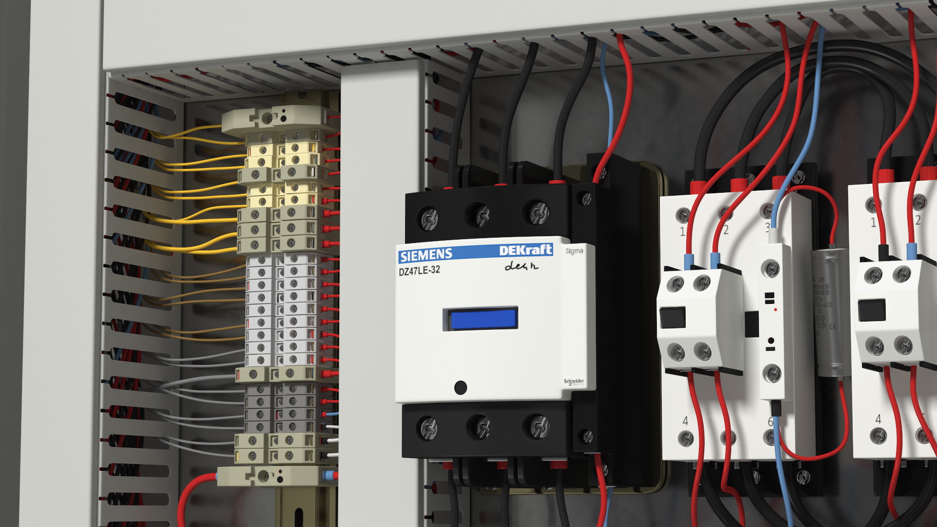 3D Electrical Panel