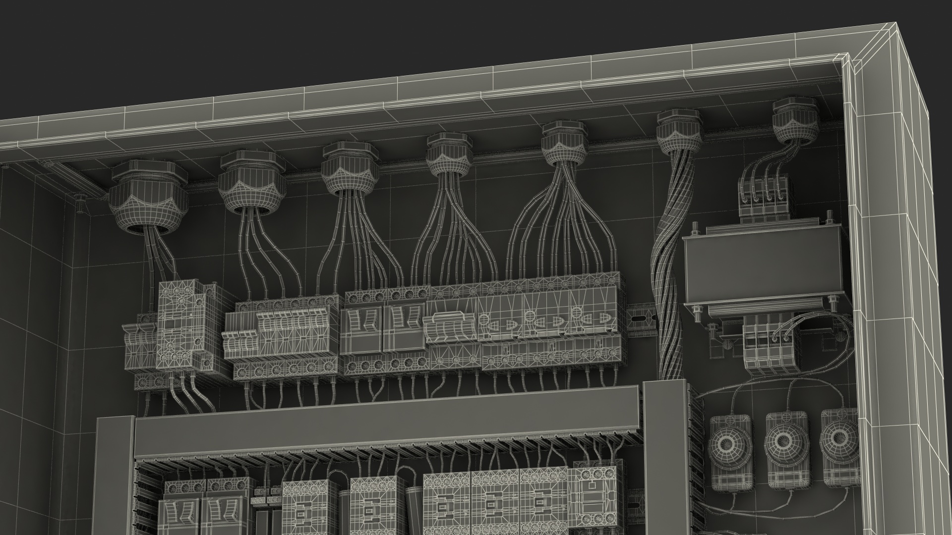 3D Electrical Panel