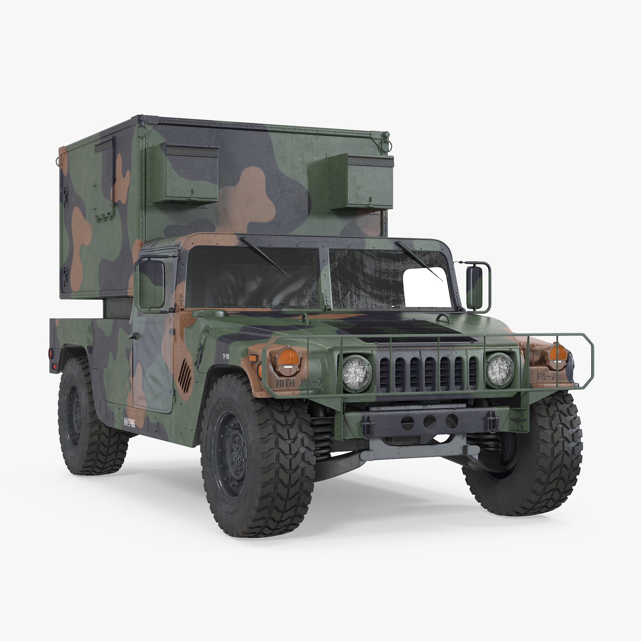 Shelter HMMWV m1037, view 7