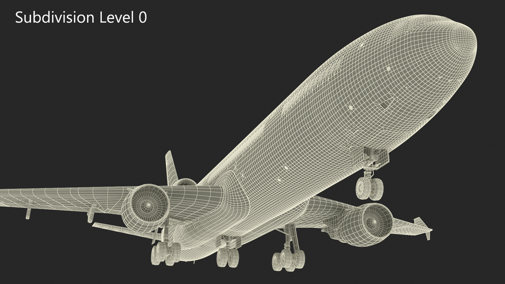 LTU International Airways McDonnell Douglas MD-11 3D model