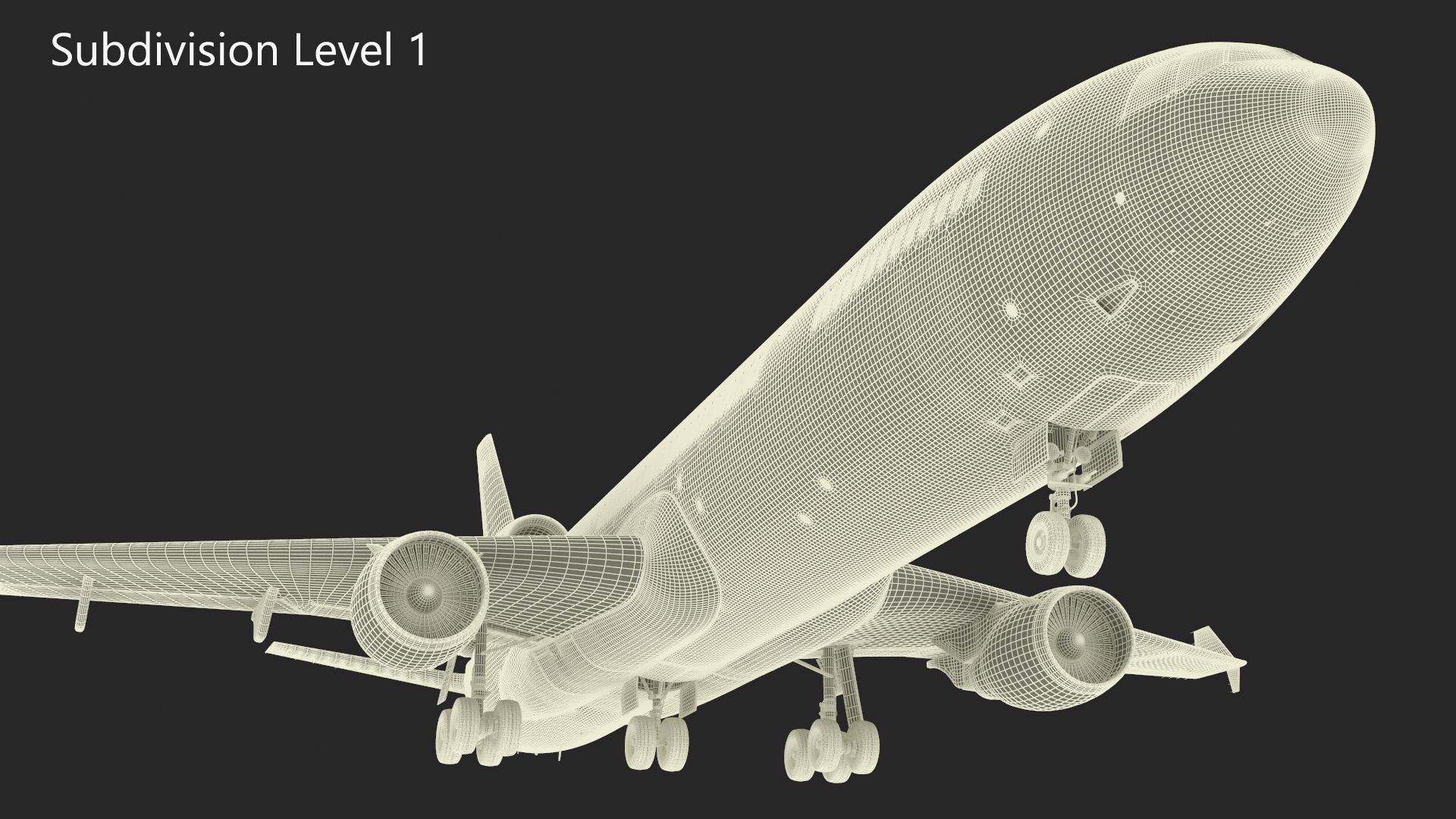 LTU International Airways McDonnell Douglas MD-11 3D model