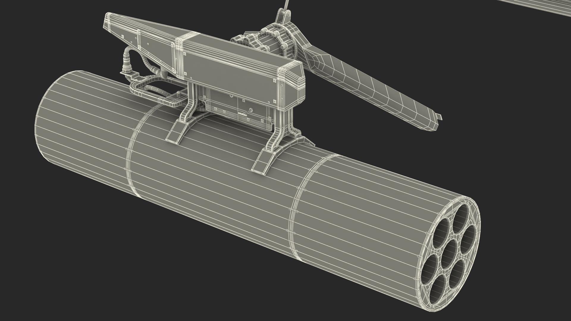 3D model Helicopter Armament Subsystems