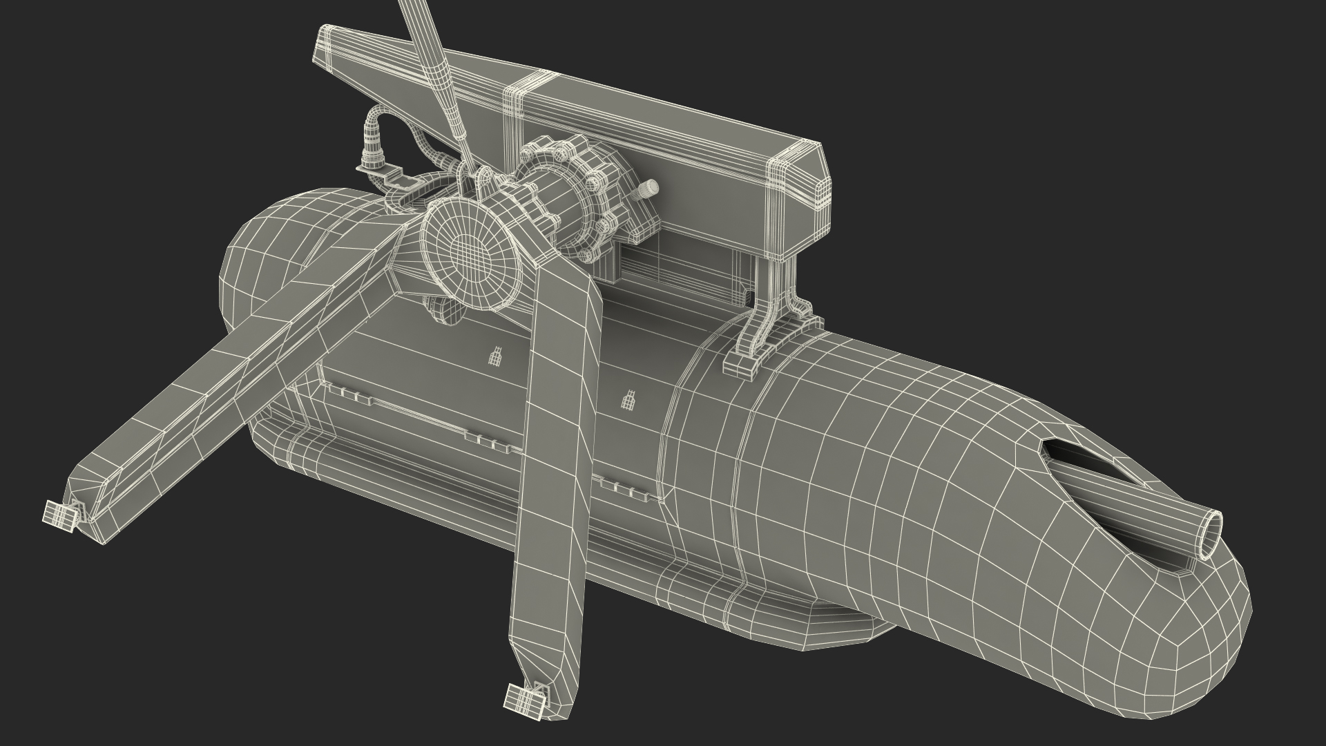3D model Helicopter Armament Subsystems