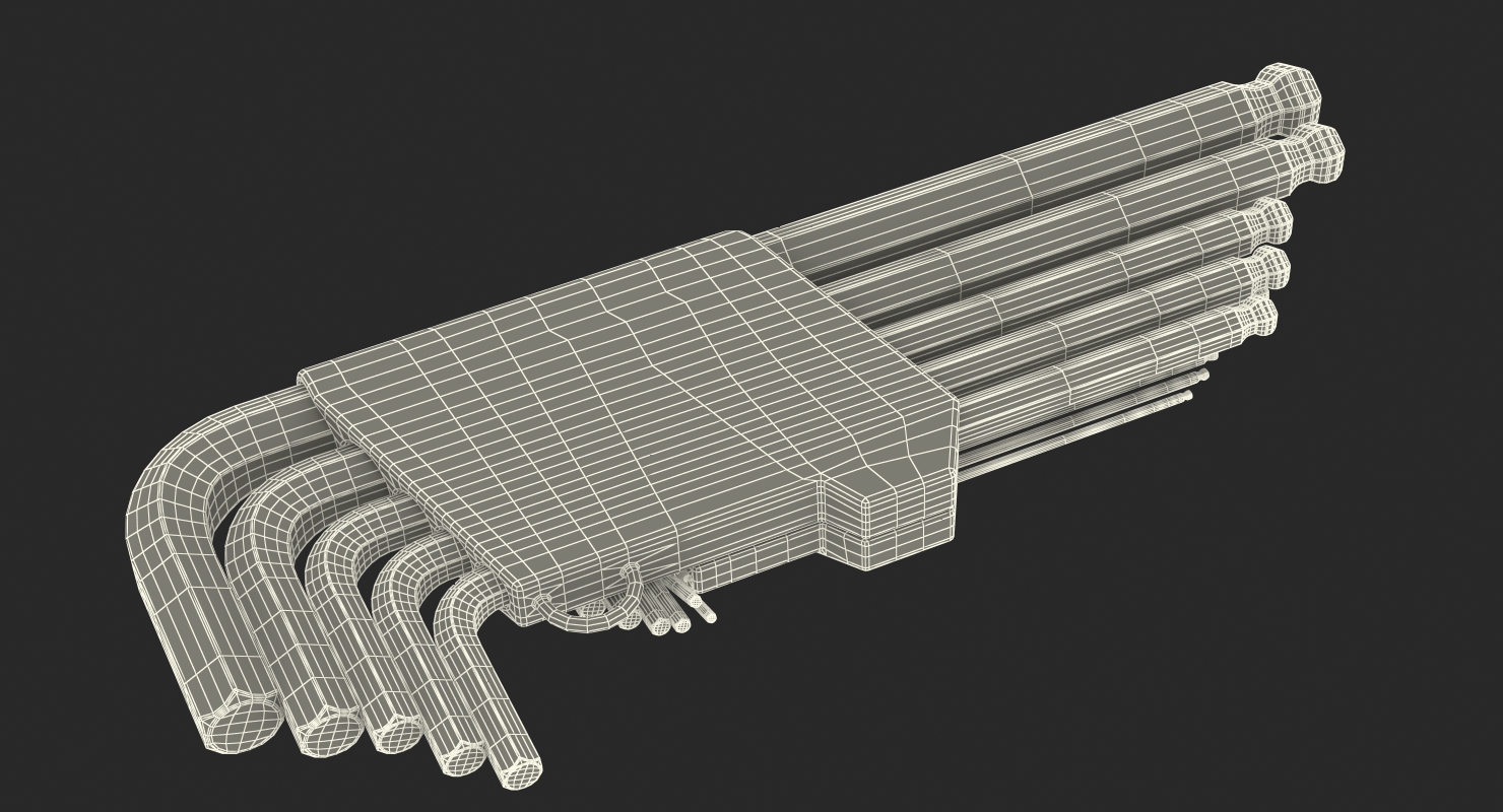 3D Hex Key Wrenches