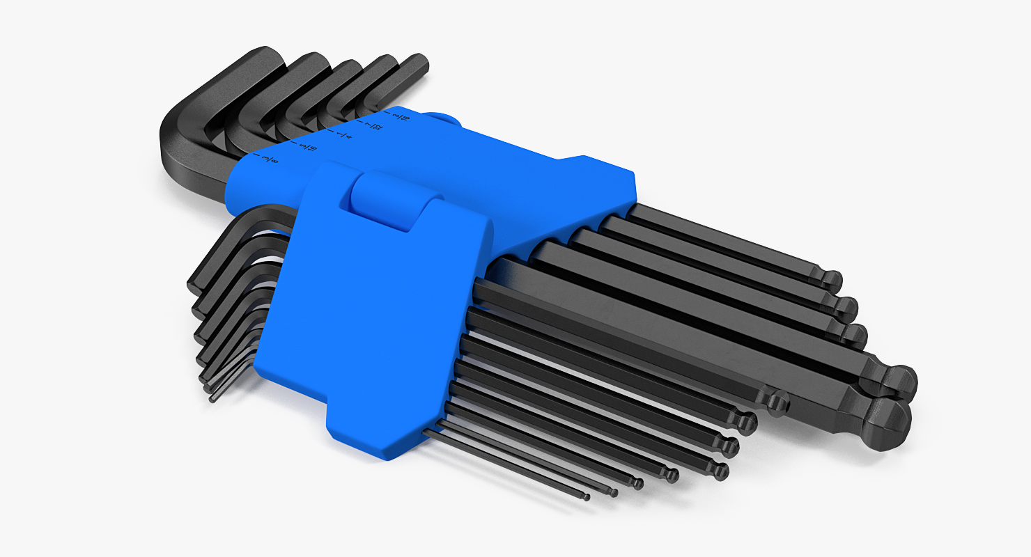 3D Hex Key Wrenches
