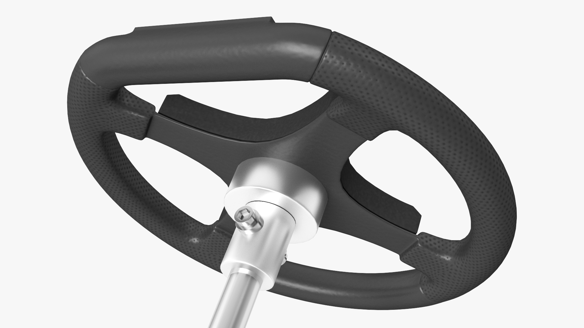 3D model Kart Front Steering Wheel Axle