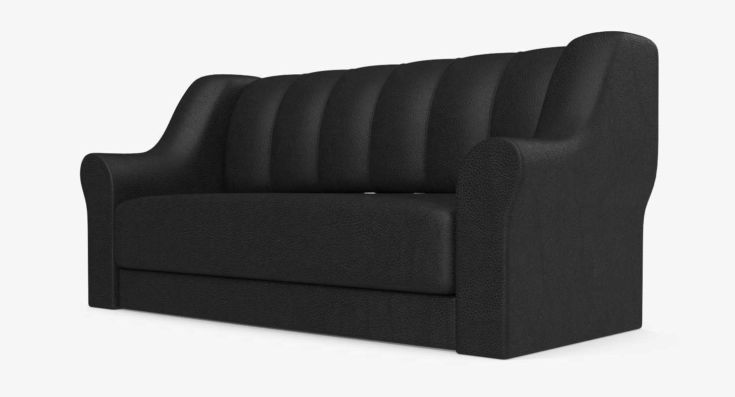 3D Leather Chair model