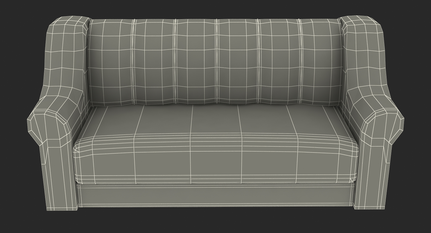 3D Leather Chair model