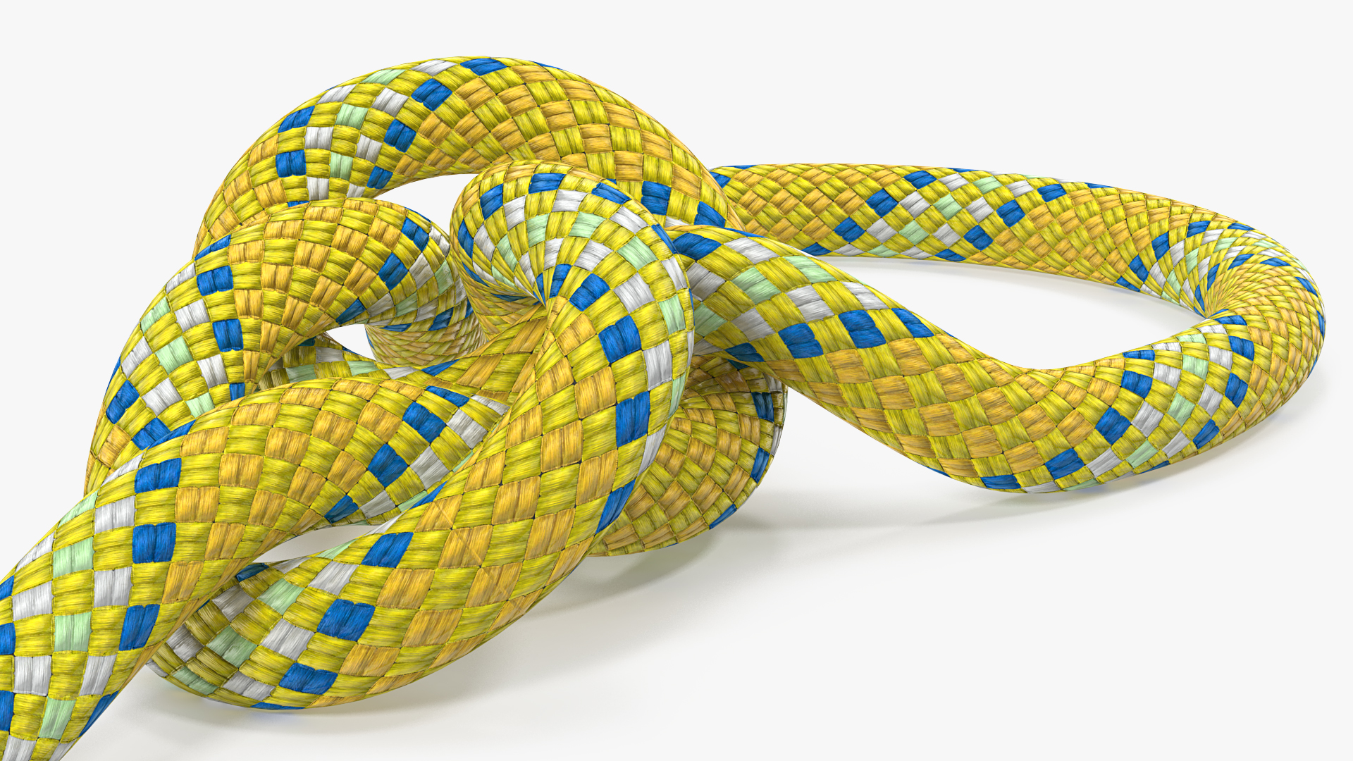 Bowline Rope Knot 3D