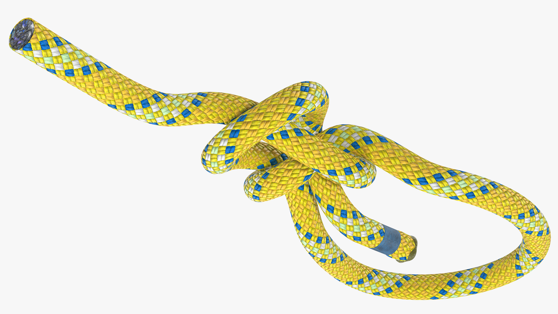 Bowline Rope Knot 3D