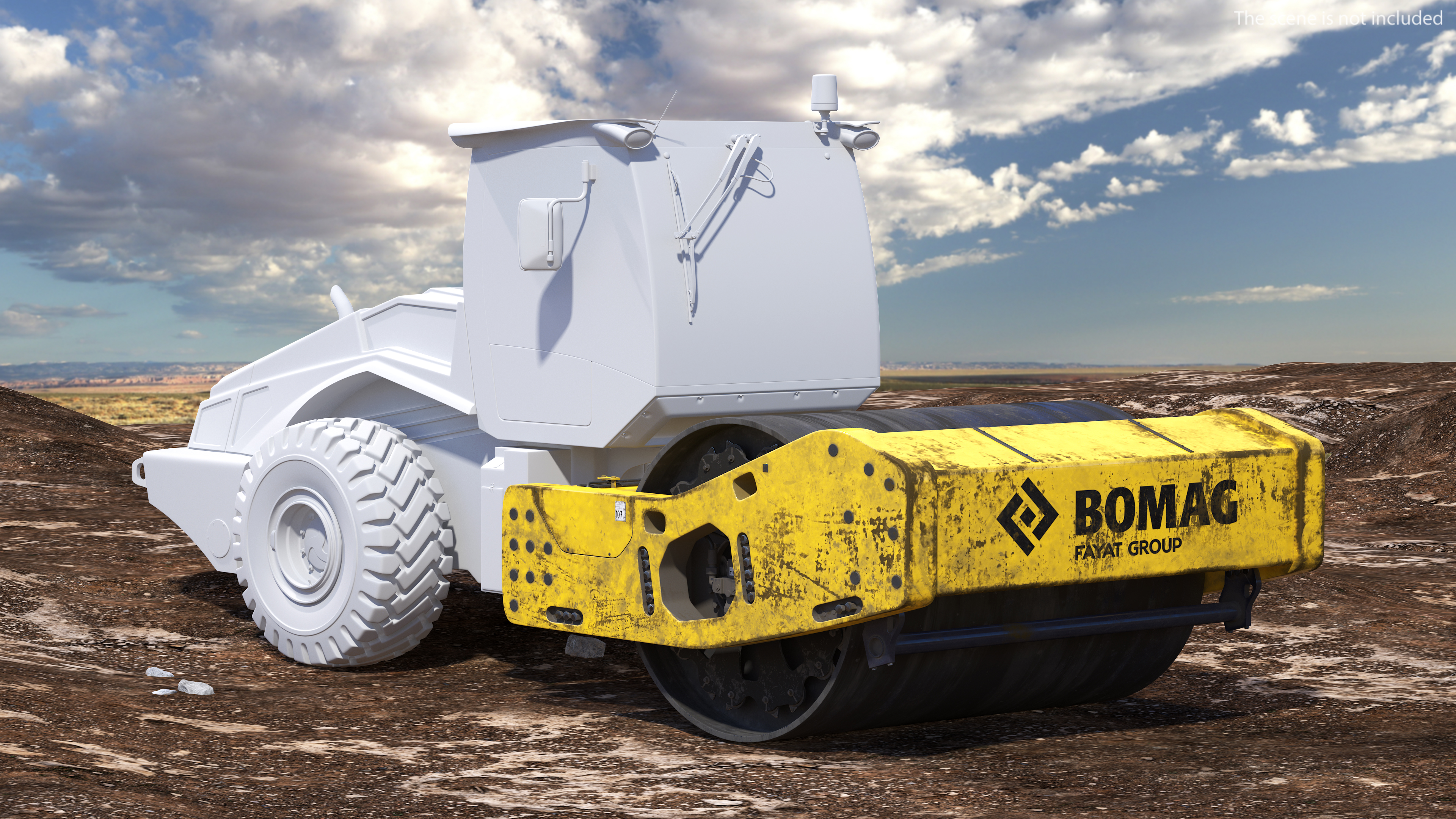 BOMAG Single Drum Compactor 3D