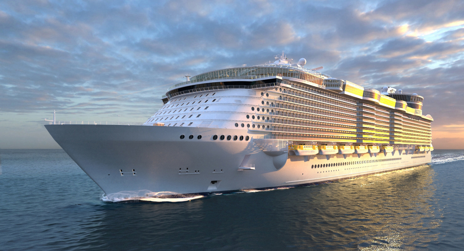 Passenger Cruise Ship Generic 3D model