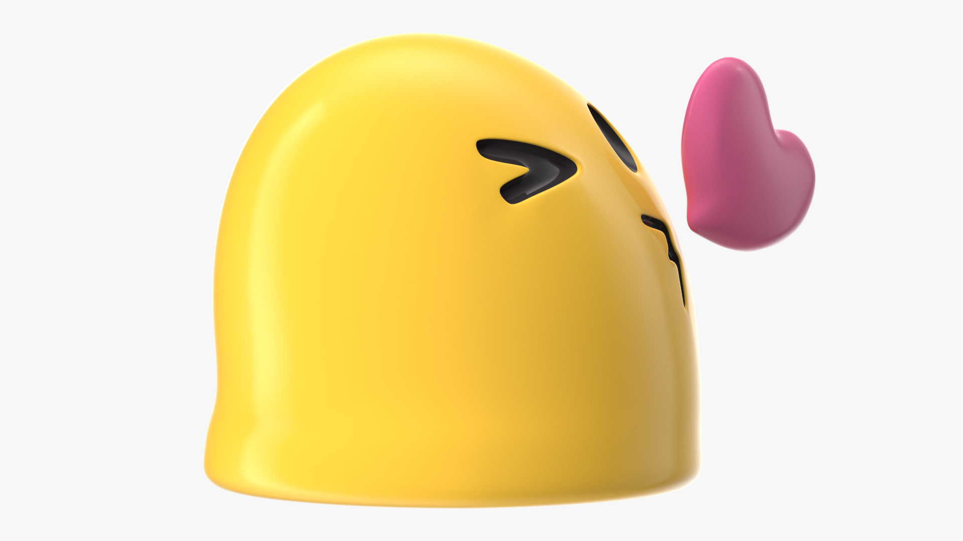3D Blowing Kiss Android Emoji