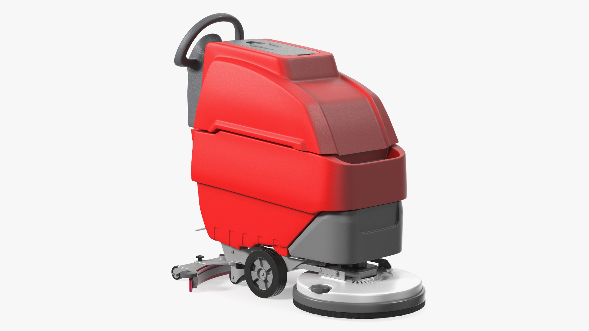 3D Floor Cleaning Machine Red