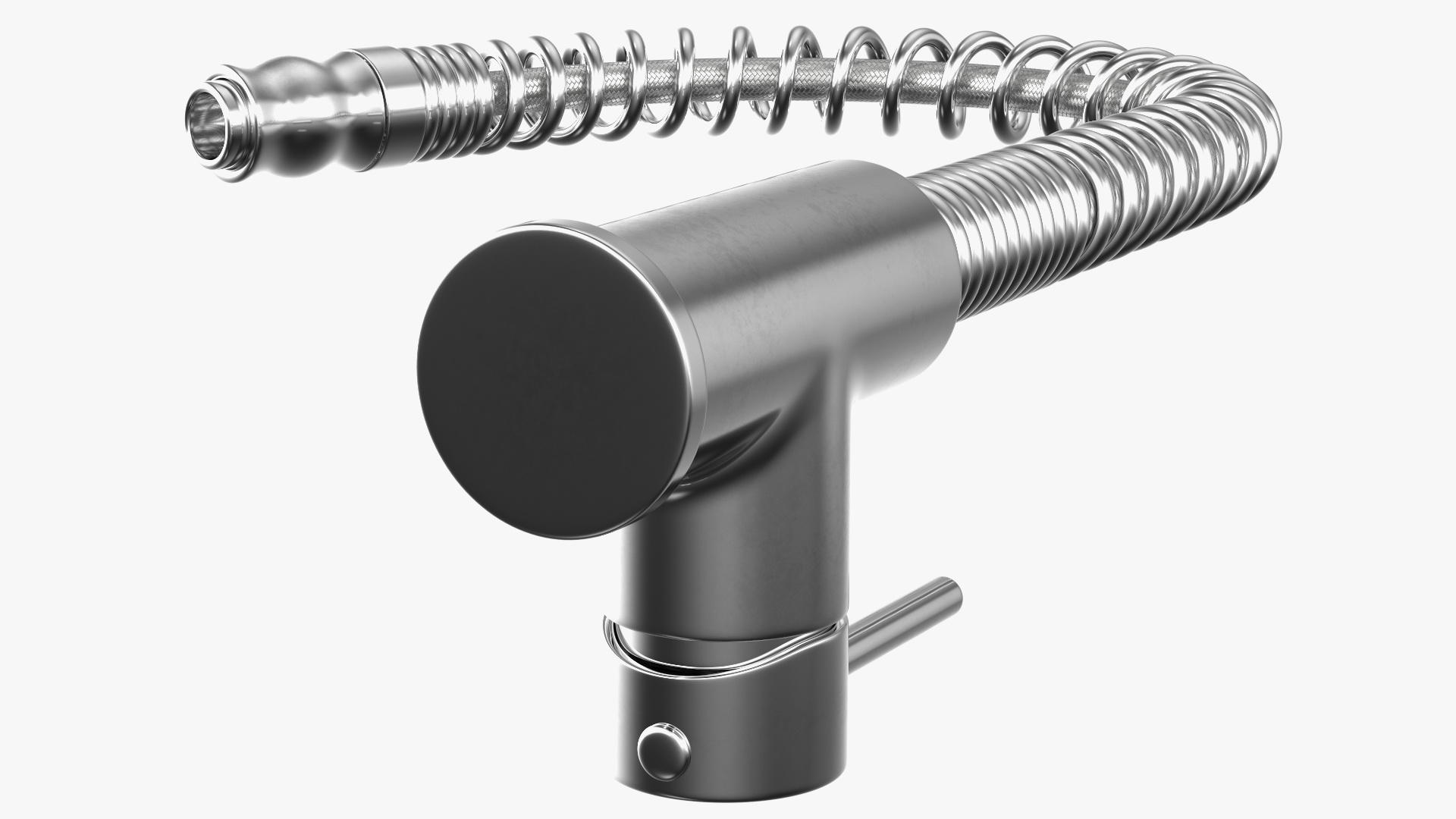 Single Lever Pullout Kitchen Tap 3D