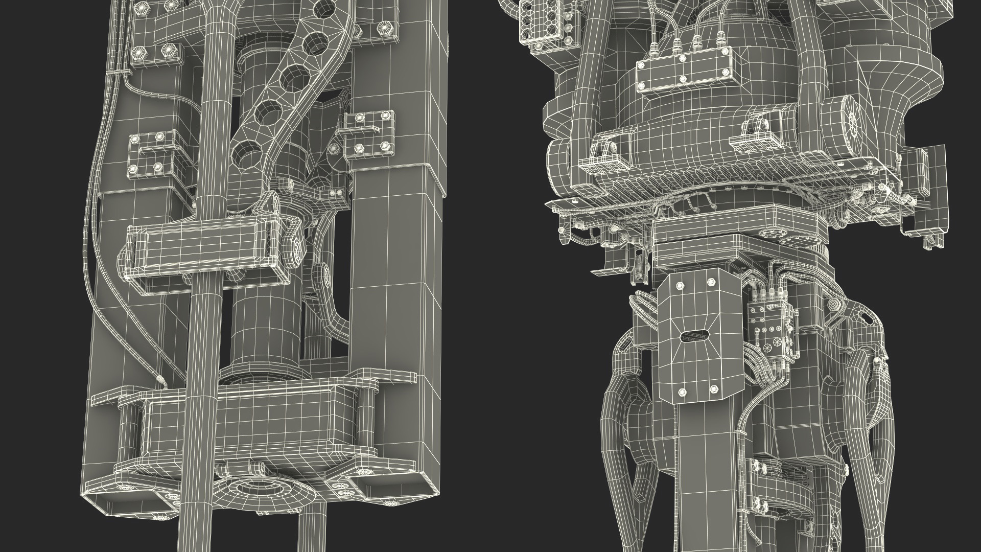 3D model National Oilwell Varco TDX 1250 Old