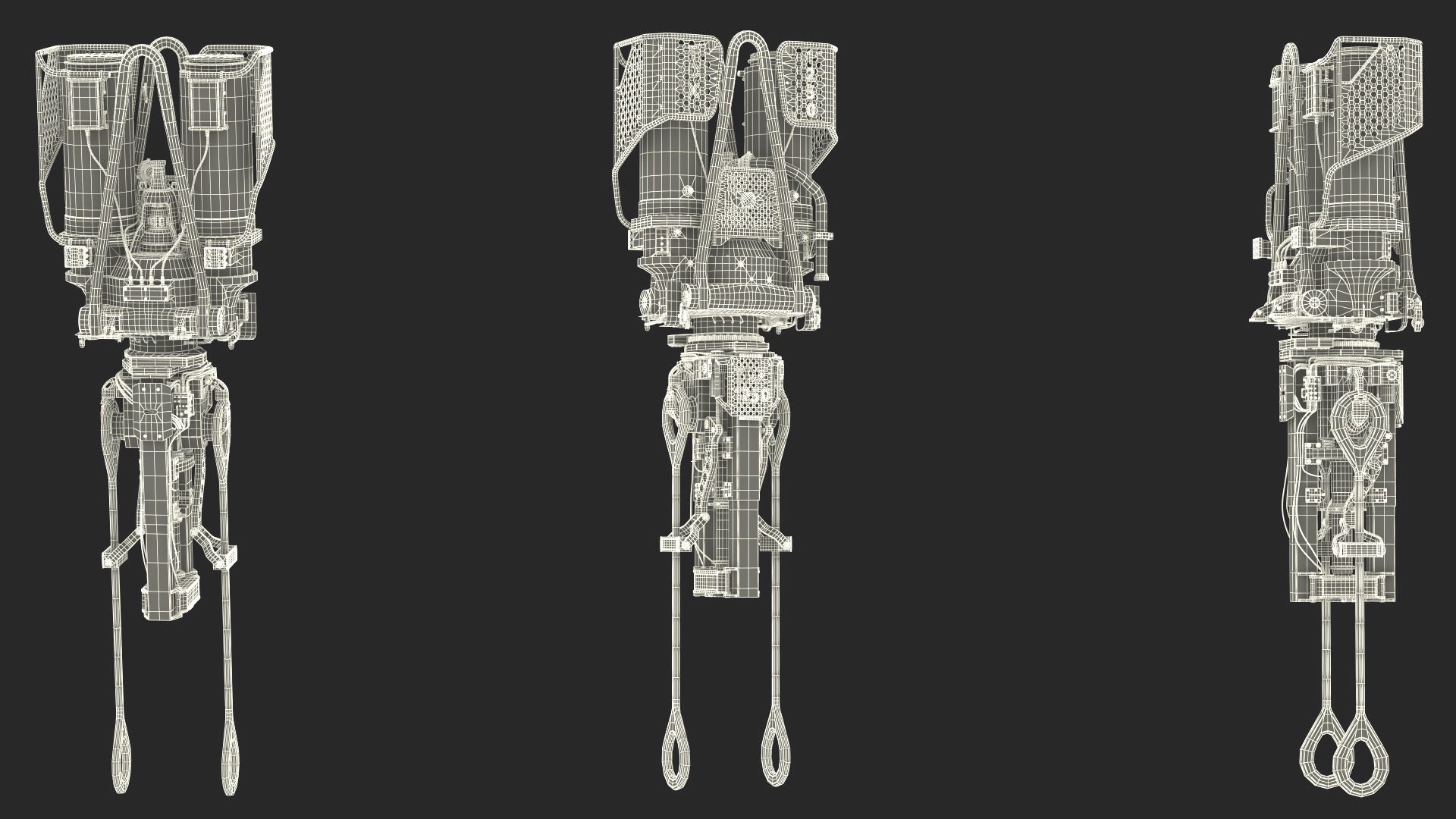 3D model National Oilwell Varco TDX 1250 Old