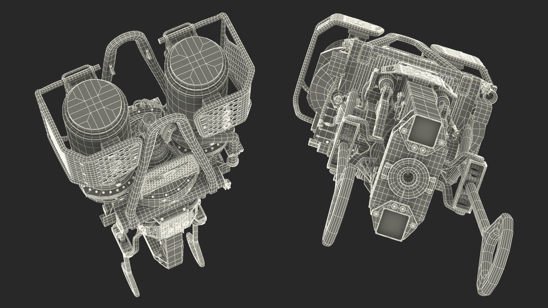 3D model National Oilwell Varco TDX 1250 Old