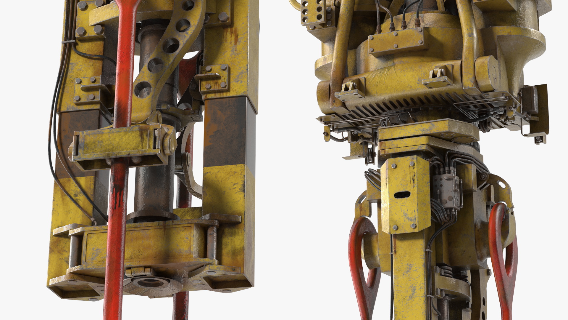 3D model National Oilwell Varco TDX 1250 Old