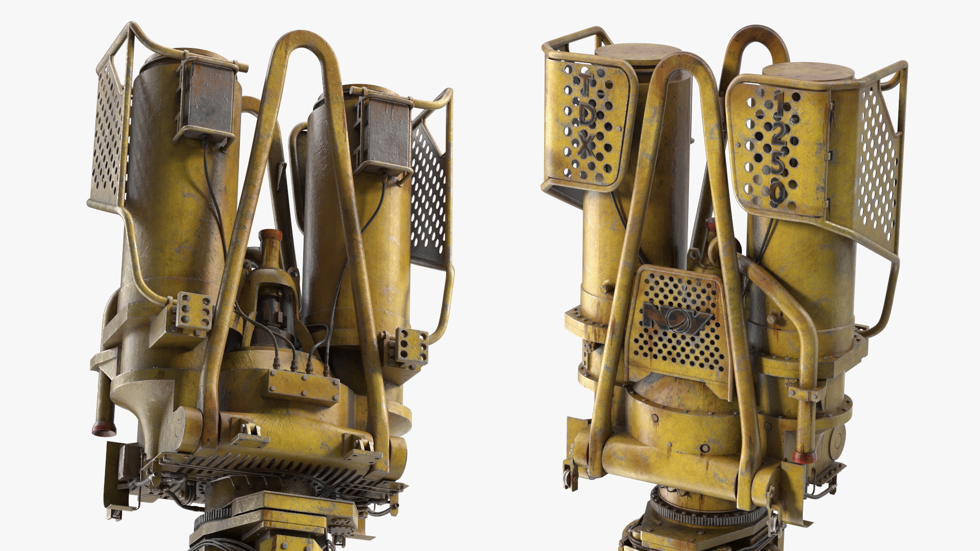 3D model National Oilwell Varco TDX 1250 Old