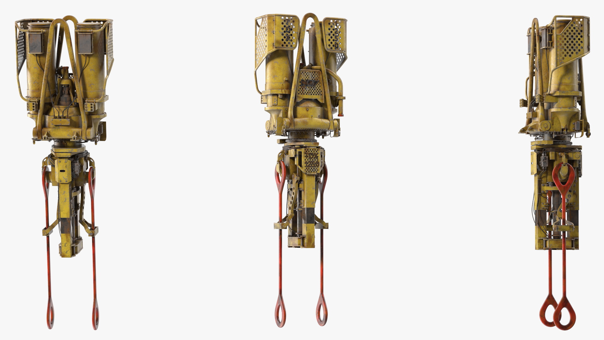 3D model National Oilwell Varco TDX 1250 Old