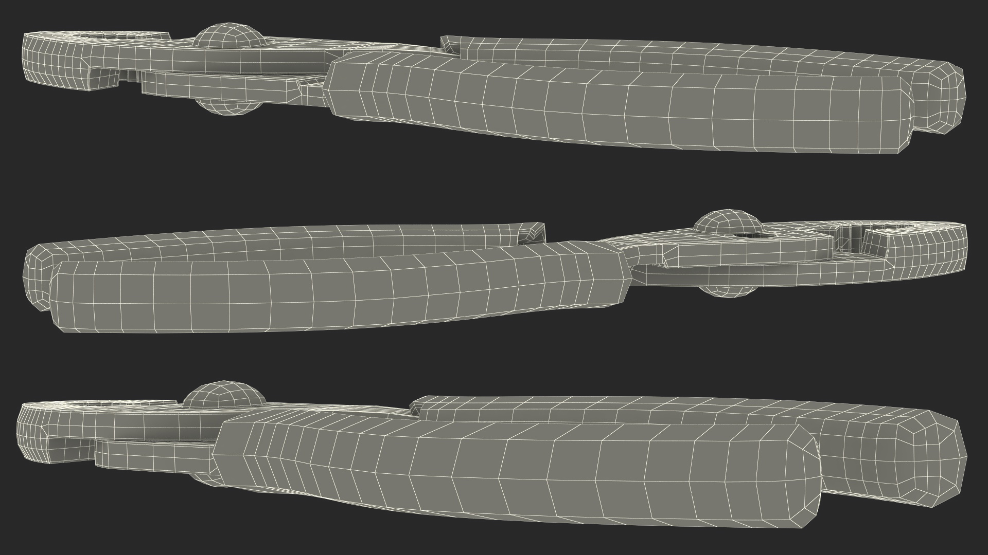 Combination Slip Joint Pliers 3D model