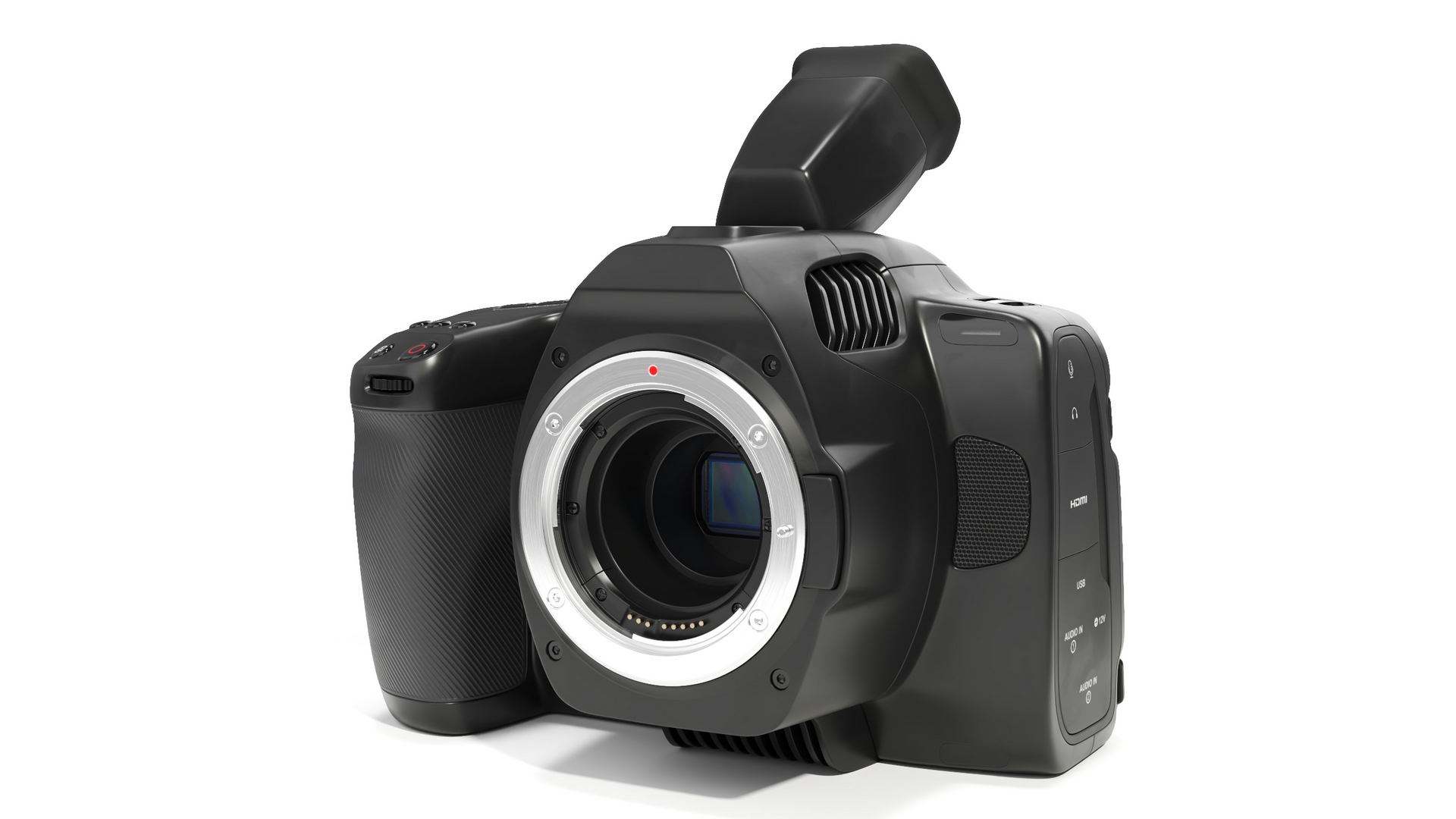 3D Professional Premium Camera Light On
