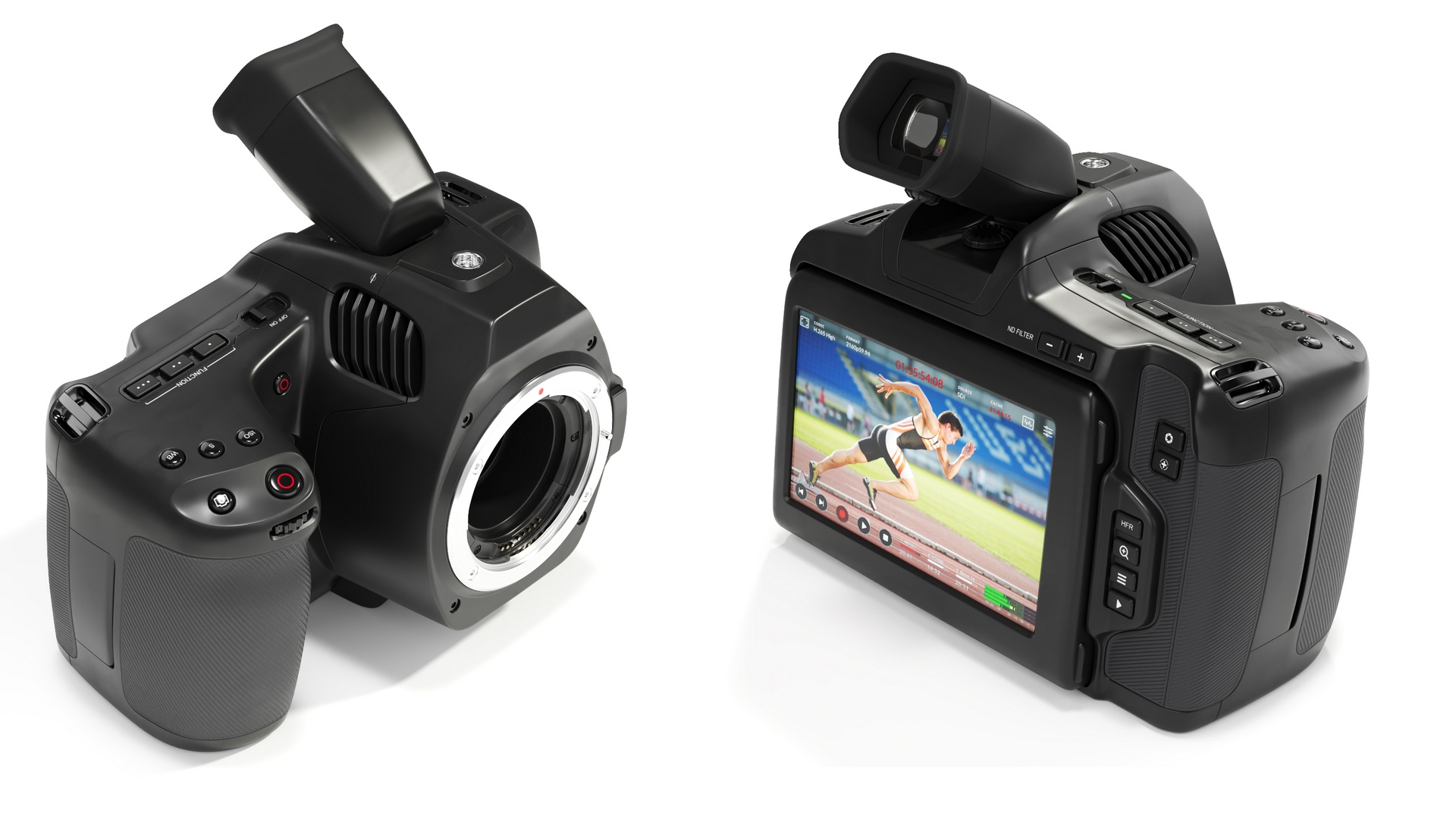 3D Professional Premium Camera Light On