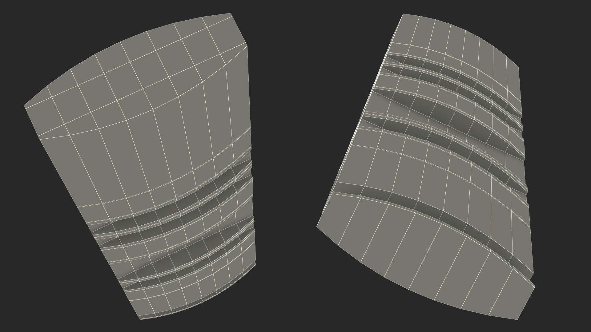 Gas Station Advertisement Column 3D