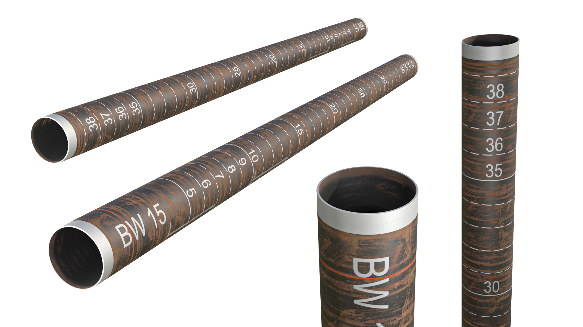 3D Marine Hydraulic Pile Hammer model