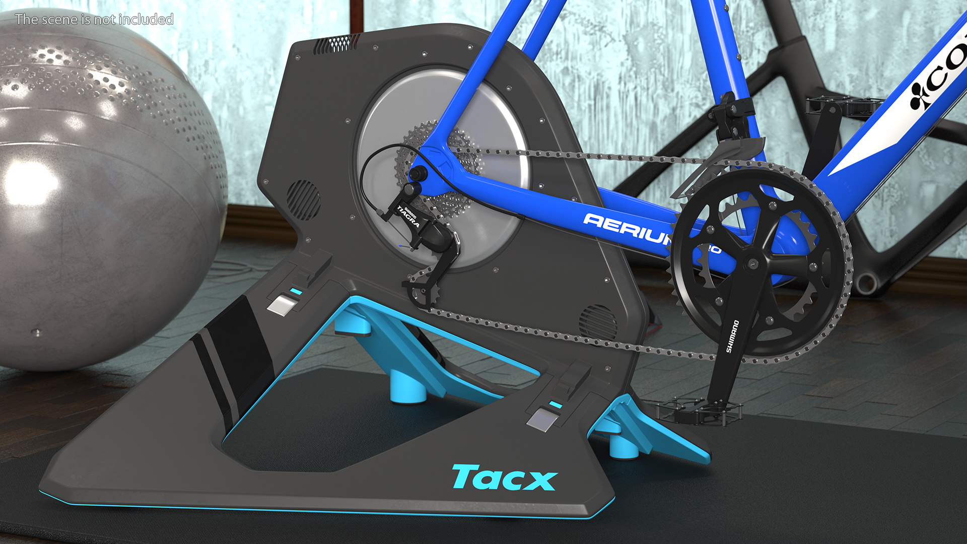 Tacx NEO 2T Smart Trainer And Bike 3D model