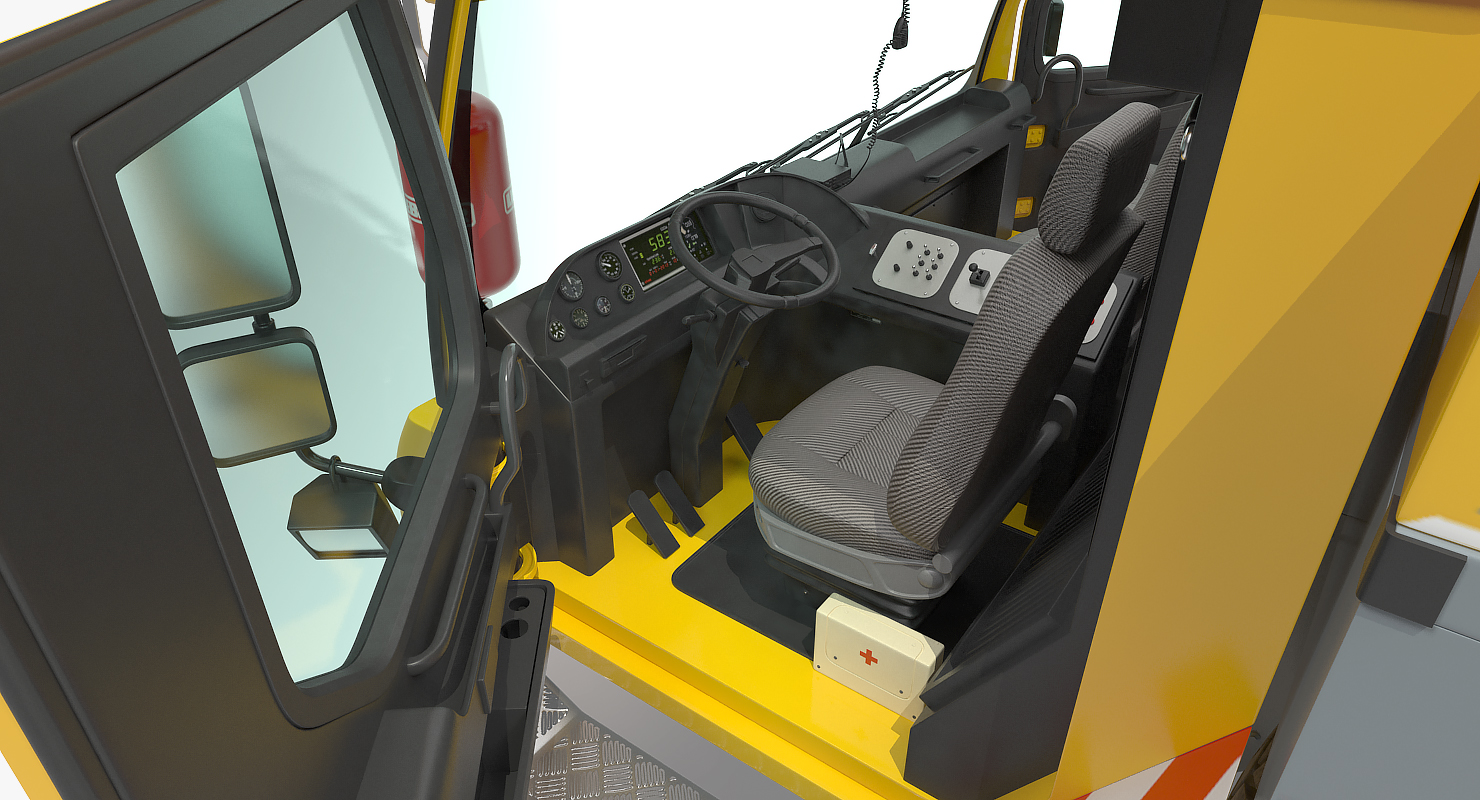 3D Liebherr LTM 1450 Mobile Crane Rigged for Maya